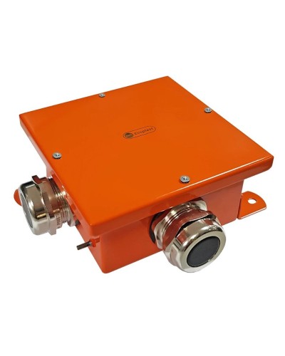 Коробка SMB120 металлическая 120х120х60, 8P (0,15-2,5 мм²) (56044). Коробка, огнестойкая. Экопласт во Владивостоке