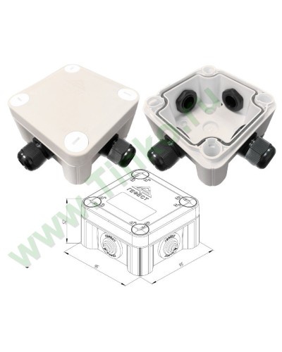 КМ-1010(П)-IP66(П6-12). Коробка монтажная. Гефест во Владивостоке