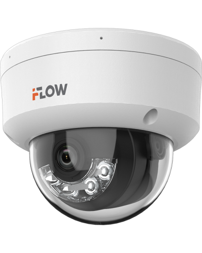 F-IC-2422C2MS(2.8мм). Бюджетная IP-видеокамера купольная. i-FLOW во Владивостоке