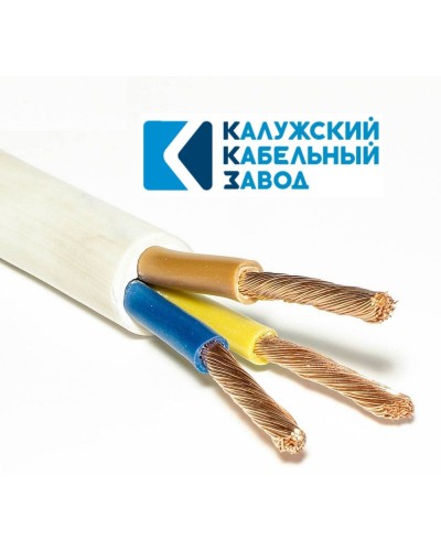 ПВС 3х10,0 белый ГОСТ ККЗ. Провод со скрученными жилами. ККЗ (Калужский Кабельный Завод) во Владивостоке