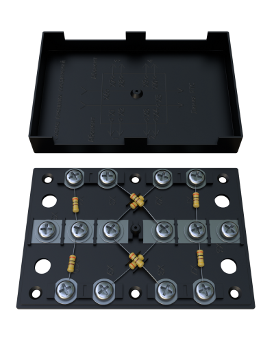 KRA-4 300 Om black (MEC42104). Коробка на 4 абонента. МЭК-Электрика во Владивостоке