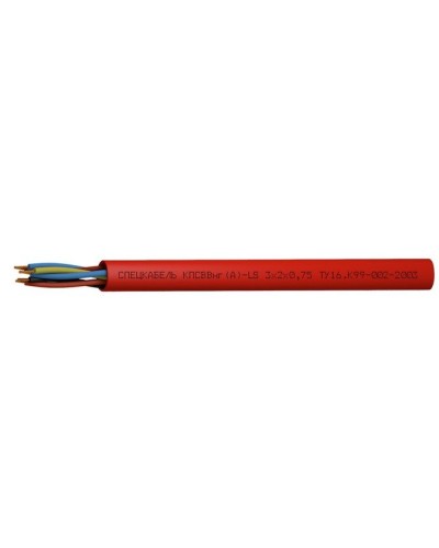 КПСВВнг(А)-LS 4х2х1,5 (Спецкабель). Кабель симметричный для систем сигнализации и управления, групповой прокладки, с пониженным дымо- и газовыделением. Спецкабель во Владивостоке