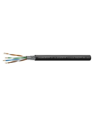 СПЕЦЛАН SF/UTP Cat 5e ZH нг(А)-HF 1х2х0,52. Кабель «витая пара» (LAN) для структурированных систем связи. Спецкабель во Владивостоке