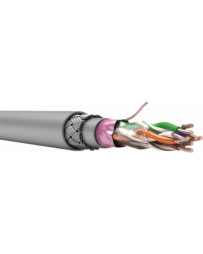 TechnoLAN F/UTP SWA PS Cat 5e ZH нг(A)-HF 4x2x0,52. Кабель «витая пара» (LAN) для структурированных систем связи. СПКБ-Техно во Владивостоке