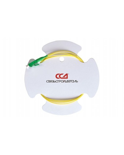 ШОС-SM/0.9 мм-LC/APC-p/t -1.0м (130201-03690). Пигтейл оптический. ССД (Связьстройдеталь) во Владивостоке