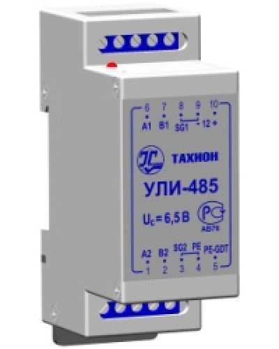 УЛИ-485. Удлинитель (повторитель) линий интерфейса RS-485.. Тахион во Владивостоке