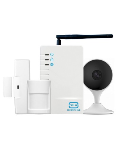 Security Hub (комплект с видеокамерой). Радиоканальный комплект охранной сигнализации с видеокамерой. ТЕКО во Владивостоке